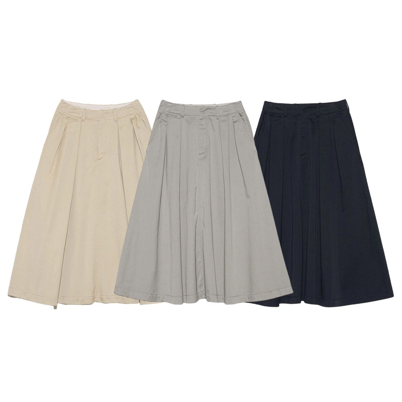 NANAMICA Chino Skirt 女士户外简约舒适休闲裙子半身长裙图片