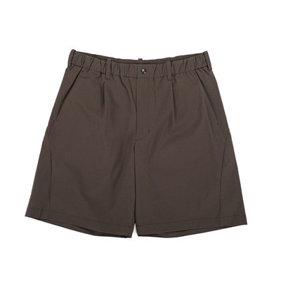 GOLDWIN One Tuck Light Stretch Shorts 男子微弹舒适纯色短裤