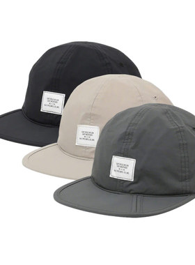 N.HOOLYWOOD 休闲经典简约可调节街头遮阳圆顶宽檐帽棒球帽灰色