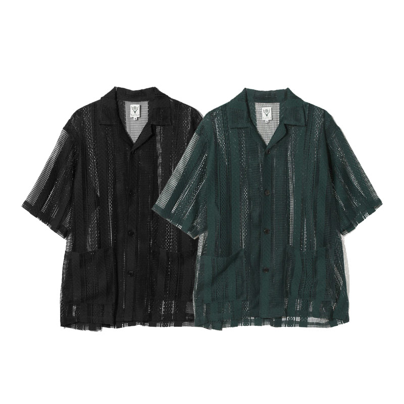SOUTH2 WEST8 Cabana Shirt 25SS 夏季男女百搭简约镂空短袖衬衣
