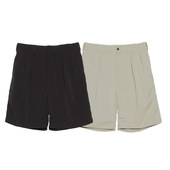 短裤 NANAMICA 纯色简约双褶男士 休闲宽松五分裤 Alphadry 26SS