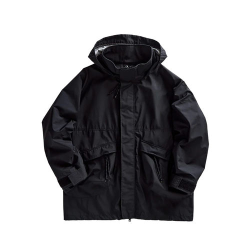 EARTH\STUDIES Carapace Jacket Slate 防水防风连帽夹克外套