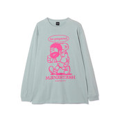 印花舒适宽松长袖 MANASTASH T恤 25SS 男女新款 Prepared