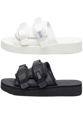 SUICOKE 日系时尚休闲舒适防滑夏季凉鞋 纯白色 OG-056PO-WHT