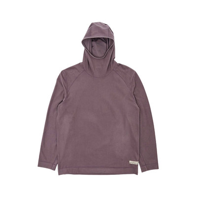KA_YO | Prototype LW Hooded Thermal Sweater Sparrow 紫褐色