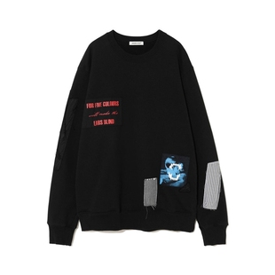 25SS Undercover Sweatshirt Detail 男女休闲圆领套头卫衣 Patch