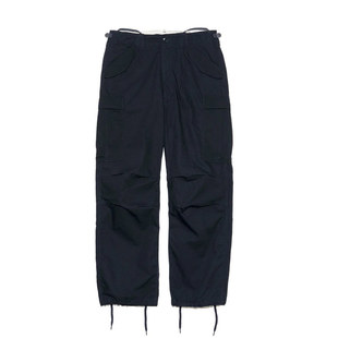 NANAMICA Cargo Pants Navy 防撕裂面料可束口宽松直筒工装裤男裤