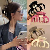 抓夹女夏高级感后脑勺盘发鲨鱼夹2023年新款 大号发量多发夹子头饰