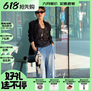 薄款 UNCODED 黑色西装 25春夏季 外套 新款