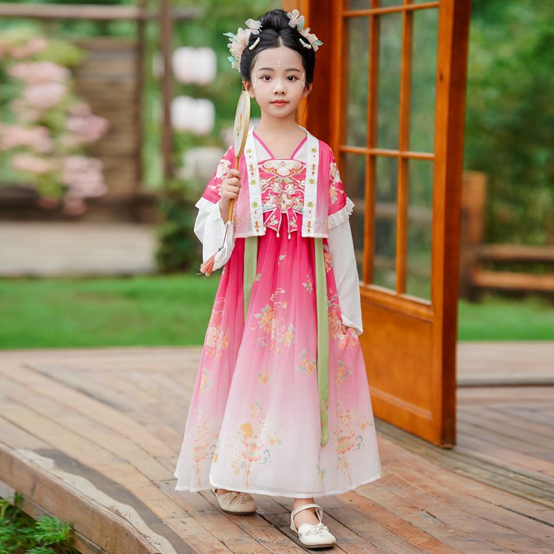 中秋节汉服女童玉兔超仙