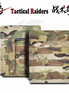 【TR战术奇兵】CP风格AVS 6x7.5英寸背心战术侧板包一对装绿虎斑