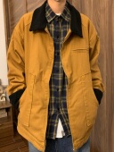 工装 山月拾酒 菅田将晖户外中性复古纯棉日系口袋便携式 夹克外套