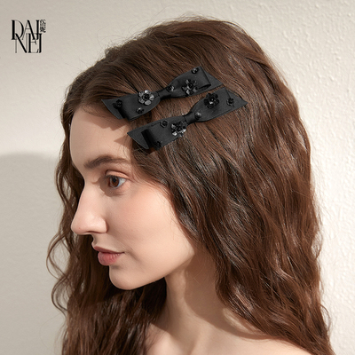 DAINEI岱妮浪漫山茶蝴蝶结发夹