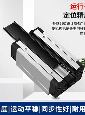 LAPPING滑块LSA15R/20R/25R/30R直线导轨滑块微型方型滑台