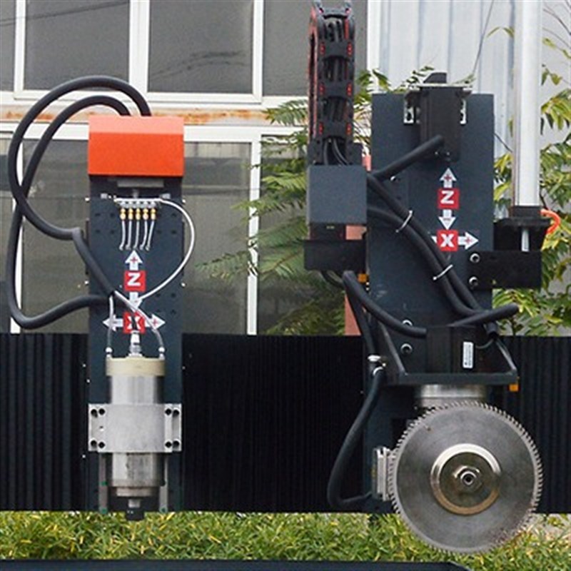 鸿济数控7折优惠1325石英石大理石浮雕切割石材雕刻机