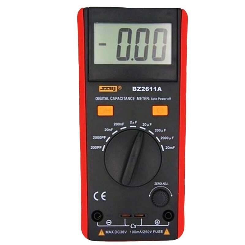 数字电子电容表DT6013滨江仪表测试仪BZ2611A电容器检测20000UF