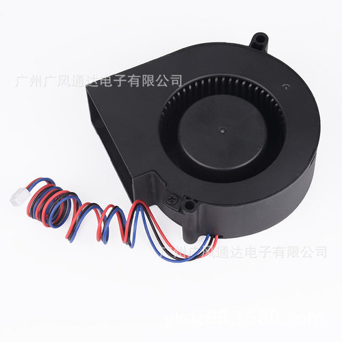 厂家供应室内家用取暖炉鼓风机9733　dc12v 1.支持pwm控速