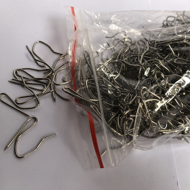 窗帘挂钩大小尖钩 大S钩韩式折窗帘小S钩窗帘配件辅料