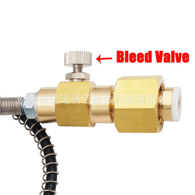 跨境Sodastream苏打二氧化碳气瓶充气接头软管带3000psi压力表