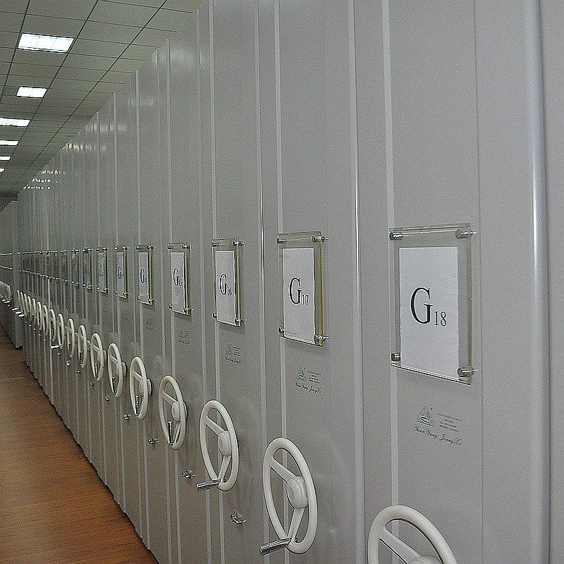 可移动密集架会计凭证资料A4纸文案病例档案储放密集柜多层可摆放