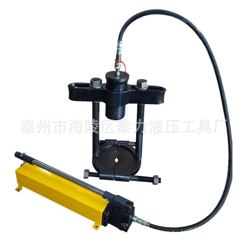 分体式液压拉马轴承皮带拆卸三爪二爪分离式拔轮器 液压卡盘拉马