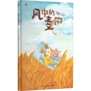 中国当代儿童图画故事：风中 麦田 杨笛野9787518439553中国轻工业出版 图书 社 海水焰 包邮 绘本 正版 精装