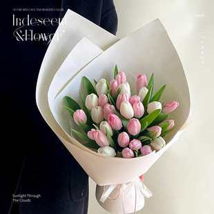 水木麟郁金香鲜花花束闺蜜女友朋友生日厦门同城速递花店送花上门