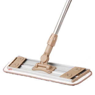 美丽雅拖把平板尘推免手洗干湿两用家用懒人拖布木地板拖地神器