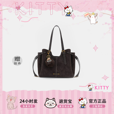 官方正版大容量通勤单肩托特包