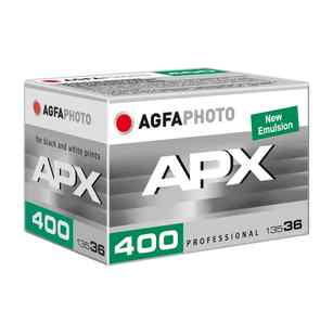 德国pan400原装 Agfa爱克发APX400度黑白135胶卷专业负片23年