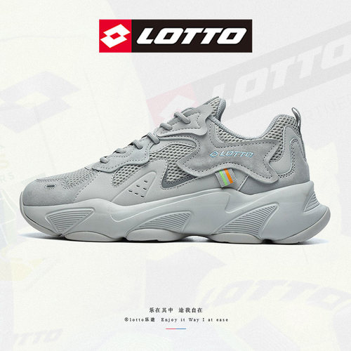 乐途情侣款老爹鞋