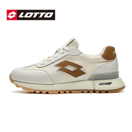 LOTTO乐途 2025春季新款阿甘鞋男情侣鞋子慢跑复古德训休闲百搭