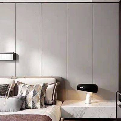 硬包软包床头背景墙轻奢北欧现代卧室大厅墙咔板别墅高端定制包邮