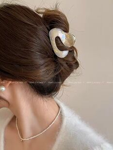 精致韩系百搭发夹女后脑勺夹子气质抓夹2023新款 小号鲨鱼夹头饰品