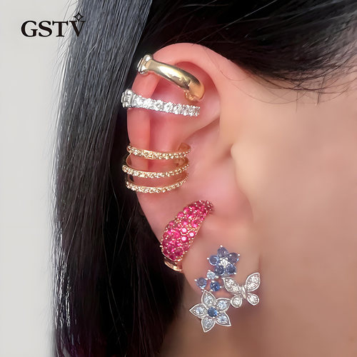 GSTV18k金耳夹耳骨夹pierring
