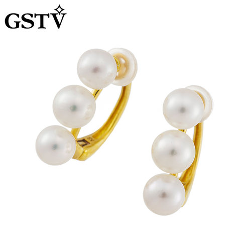 GSTV海水珍珠耳夹女款轻奢小众