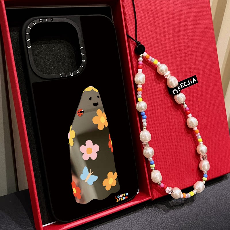 CASETiFiY联名MagSafe磁吸沈月幽灵镂空适用iphone16pro手机壳15promax苹果14plus镜面
