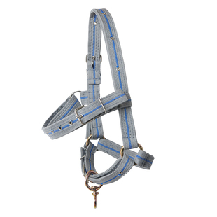 牛龙头笼头 灰色加厚耐磨嘴套新款 全牛大牛头套 可调 牛龙套秃头