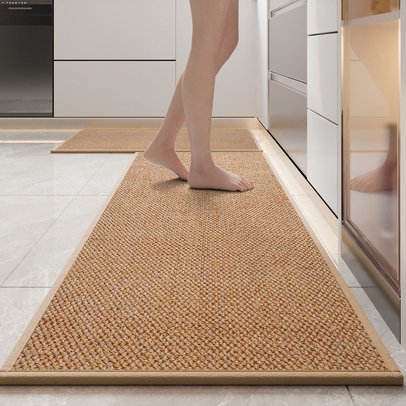 厨房地垫防滑防油防水地毯免洗可擦吸水脚垫家用长条垫子耐脏门垫,居家布艺,厨房地垫,淘宝优惠券,粉丝福利购,淘宝优惠卷