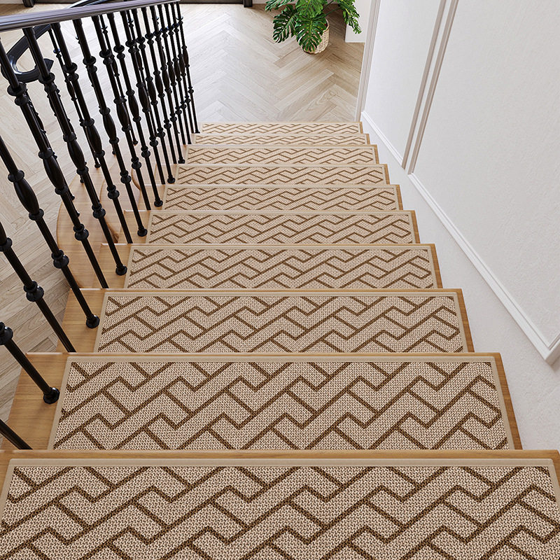 实木楼梯踏步垫防滑静音保护台阶垫耐磨地垫专用地毯阶梯式楼梯垫,居家布艺,厨房地垫,淘宝优惠券,粉丝福利购,淘宝优惠卷