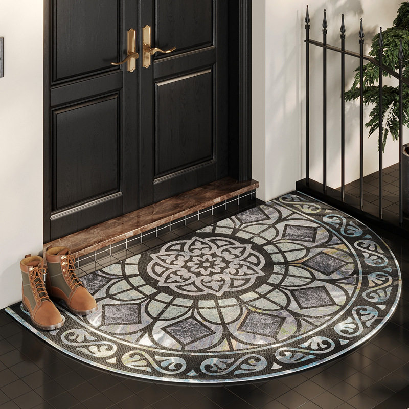 入户门地垫高级感玄关家用门口防滑耐脏客厅地毯复古进户门外脚垫,居家布艺,地毯,淘宝优惠券,粉丝福利购,淘宝优惠卷