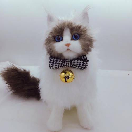 宠物饰品项圈铃铛蝴蝶领结猫猫咪狗狗中小型犬千鸟格英美短