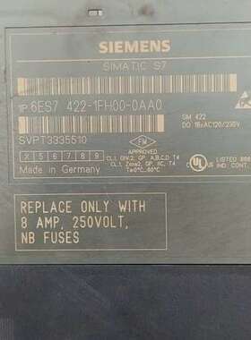 (议价）6ES7422-1FH00-0AA0模块