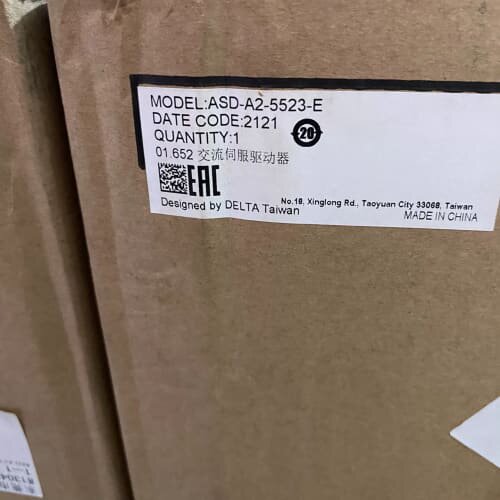 台达伺服驱动器，ASD-A2-5523-E，(议价)