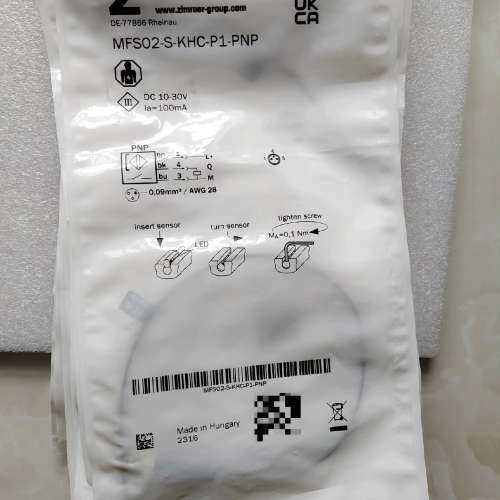 zimmer传感器 MFS02-S-KHC-P1–P议价