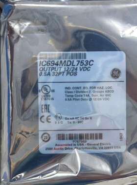 IC694MDL753C   GE 那科议价