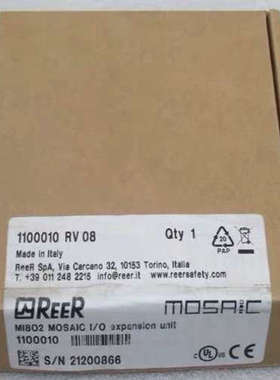 REER睿奥 MOSAIC安全控制模块 MI8O2 议价