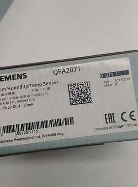 温湿度传感器QFA2071，的接议价