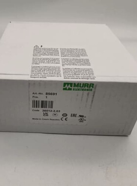 85691 MURR 穆尔流电源 捷克 原(议价)