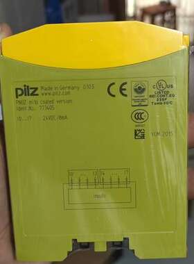 皮尔兹PiIZ安全模块继电器PNOZ 773405全议价